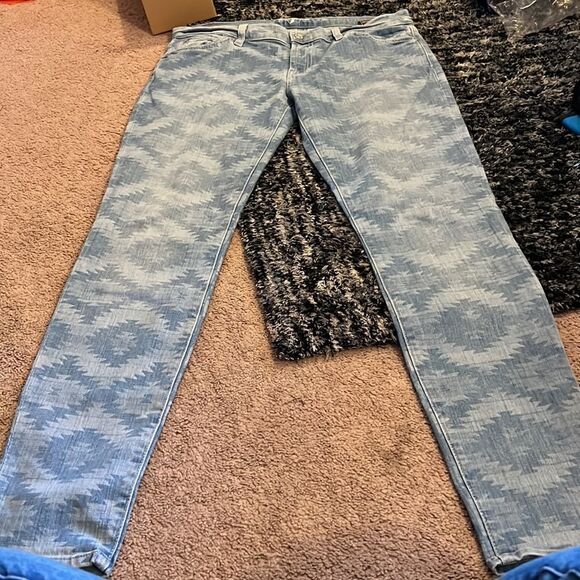 7 for all mankind Aztec skinny jeans 32 - Picture 2 of 8